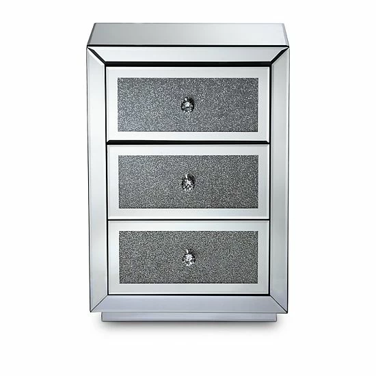 Baxton Studio Talan Nightstand Table 3 Baxton Studio Talan Nightstand Table - Image 3