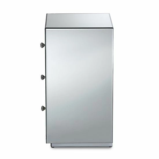 Baxton Studio Talan Nightstand Table 4 Baxton Studio Talan Nightstand Table - Image 4