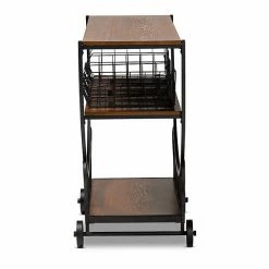 Baxton Studio Frieda Console Table Cart 11 Baxton Studio Frieda Console Table Cart -Baxton Studio Sales unnamed file 6567