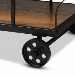 Baxton Studio Frieda Console Table Cart 14 Baxton Studio Frieda Console Table Cart -Baxton Studio Sales unnamed file 6570
