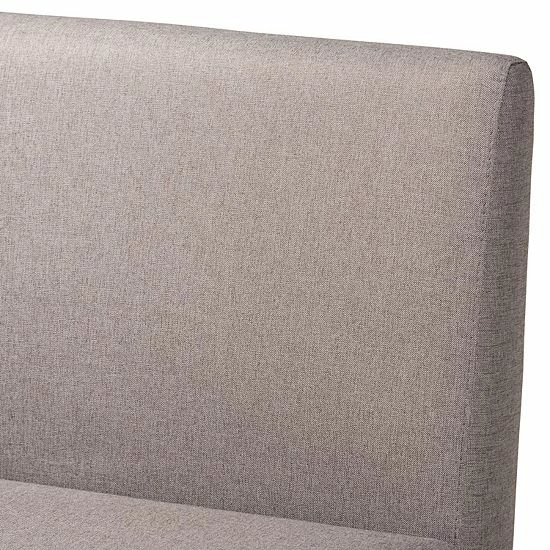 Baxton Studio Odessa Dining Table & Nook Bench 3-piece Set 7 Baxton Studio Odessa Dining Table & Nook Bench 3-piece Set - Image 7