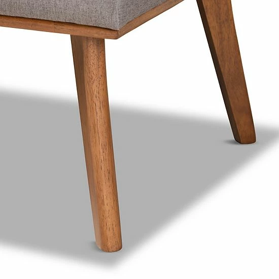 Baxton Studio Odessa Dining Table & Nook Bench 3-piece Set 8 Baxton Studio Odessa Dining Table & Nook Bench 3-piece Set - Image 8