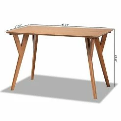 Baxton Studio Sahar Brown Dining Table 13 Baxton Studio Sahar Brown Dining Table -Baxton Studio Sales unnamed file 6598