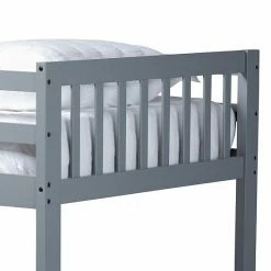 Baxton Studio Jude Twin Bunk Bed Gray 9 Baxton Studio Jude Twin Bunk Bed Gray -Baxton Studio Sales unnamed file 6644