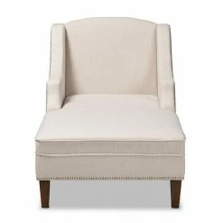 Baxton Studio Leonie Chaise Gray 10 Baxton Studio Leonie Chaise Gray -Baxton Studio Sales unnamed file 6649