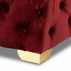 Baxton Studio Avara Dark Red Ottoman 7 Baxton Studio Avara Dark Red Ottoman -Baxton Studio Sales unnamed file 6658