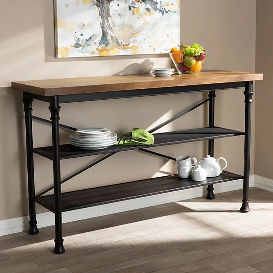 Baxton Studio Velera Island Table 2 Baxton Studio Velera Island Table - Image 2