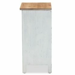 Baxton Studio Vincent 3-Drawer Storage Cabinet -Baxton Studio Sales unnamed file 6717