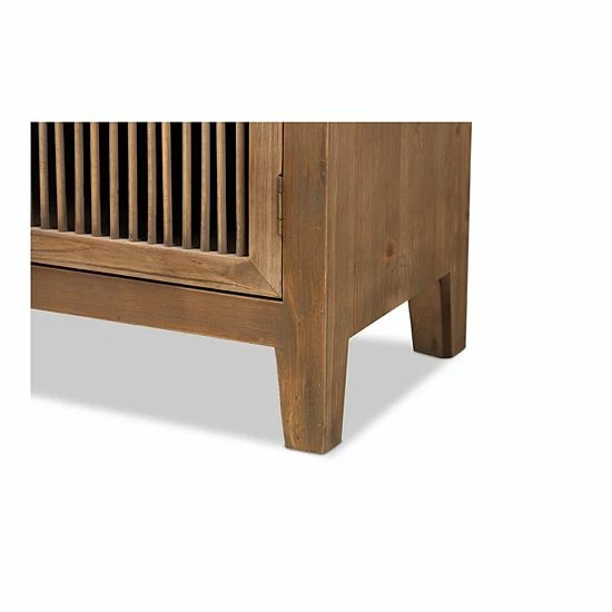 Baxton Studio Clement 2-Drawer Storage Cabinet 7 Baxton Studio Clement 2-Drawer Storage Cabinet - Image 7