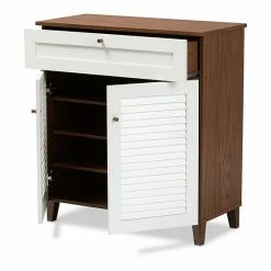 Baxton Studio Coolidge 1-Drawer Shoe Storage Cabinet 11 Baxton Studio Coolidge 1-Drawer Shoe Storage Cabinet -Baxton Studio Sales unnamed file 6730