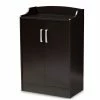 Baxton Studio Verdell Espresso Shoe Cabinet