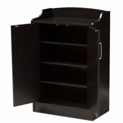 Baxton Studio Verdell Espresso Shoe Cabinet 10 Baxton Studio Verdell Espresso Shoe Cabinet -Baxton Studio Sales unnamed file 681