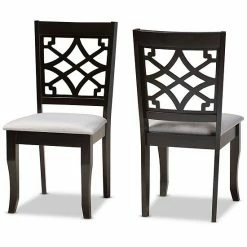 Baxton Studio Mael Dining Chair 2-piece Set