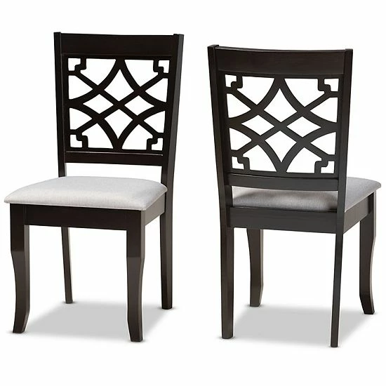 Baxton Studio Mael Dining Chair 2-piece Set 1 Baxton Studio Mael Dining Chair 2-piece Set