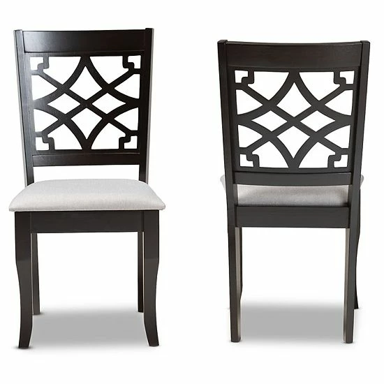 Baxton Studio Mael Dining Chair 2-piece Set 2 Baxton Studio Mael Dining Chair 2-piece Set - Image 2