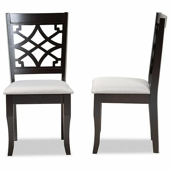 Baxton Studio Mael Dining Chair 2-piece Set 3 Baxton Studio Mael Dining Chair 2-piece Set - Image 3