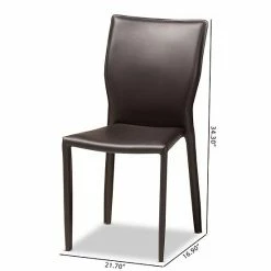 Baxton Studio Heidi Dining Chair 4-piece Set Black 15 Baxton Studio Heidi Dining Chair 4-piece Set Black -Baxton Studio Sales unnamed file 6837