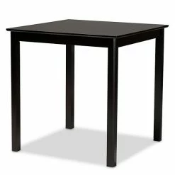 Baxton Studio Nicolette Pub Set Dark Brown Walnut -Baxton Studio Sales unnamed file 6843