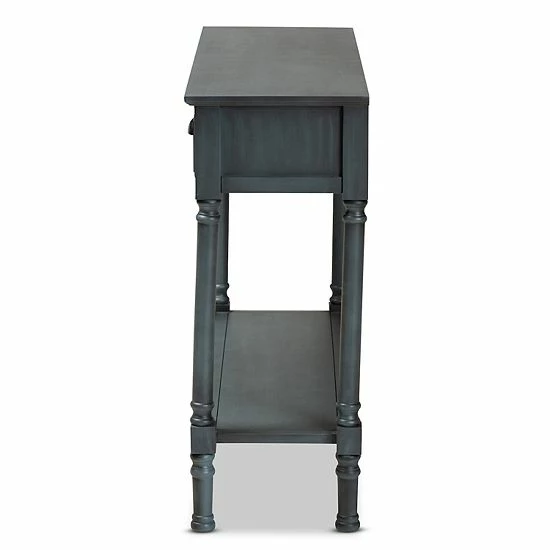 Baxton Studio Garvey Console Table Gray 4 Baxton Studio Garvey Console Table Gray - Image 4
