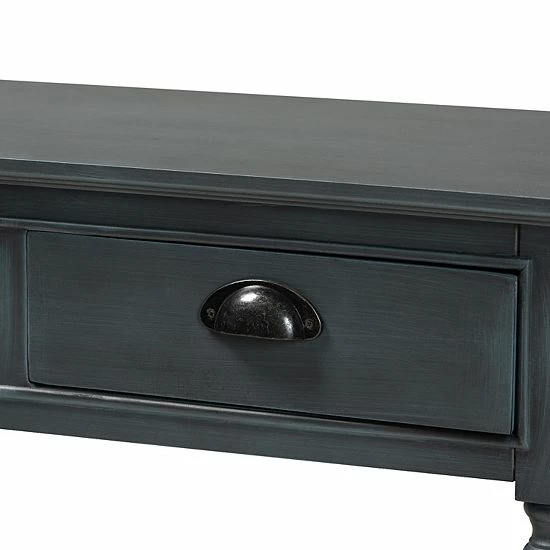 Baxton Studio Garvey Console Table Gray 5 Baxton Studio Garvey Console Table Gray - Image 5