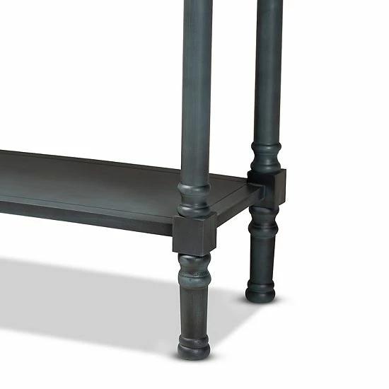 Baxton Studio Garvey Console Table Gray 6 Baxton Studio Garvey Console Table Gray - Image 6