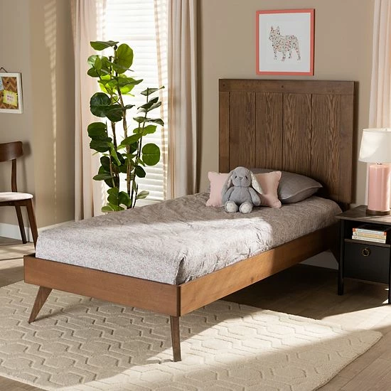 Baxton Studio Amira Platform Bed 5 Baxton Studio Amira Platform Bed - Image 5