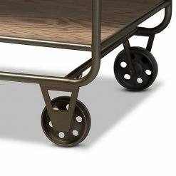 Baxton Studio Grant Trolley Cart 15 Baxton Studio Grant Trolley Cart -Baxton Studio Sales unnamed file 6933