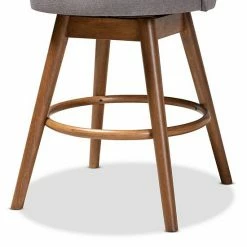 Baxton Studio Carra Counter Stool 2-Piece Set Gray -Baxton Studio Sales unnamed file 6948
