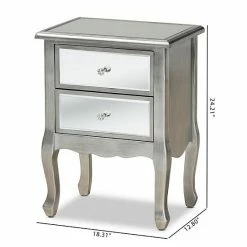 Baxton Studio Leonie Nightstand Table 13 Baxton Studio Leonie Nightstand Table -Baxton Studio Sales unnamed file 696