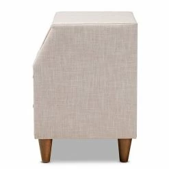 Baxton Studio Claverie Nightstand Gray 11 Baxton Studio Claverie Nightstand Gray -Baxton Studio Sales unnamed file 6968
