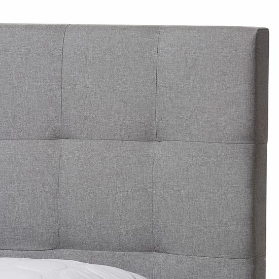 Baxton Studio Modern Gray Storage Bed 4 Baxton Studio Modern Gray Storage Bed - Image 4
