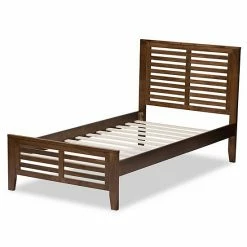 Baxton Studio Modern Twin Platform Bed Medium Brown -Baxton Studio Sales unnamed file 6989