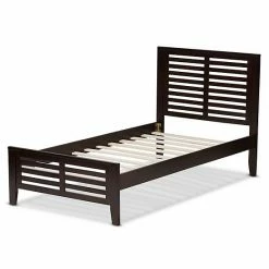 Baxton Studio Modern Twin Platform Bed Medium Brown -Baxton Studio Sales unnamed file 6990