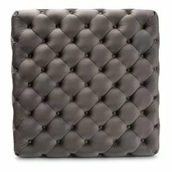 Baxton Studio Verene Ottoman Gray Gold 10 Baxton Studio Verene Ottoman Gray Gold -Baxton Studio Sales unnamed file 70