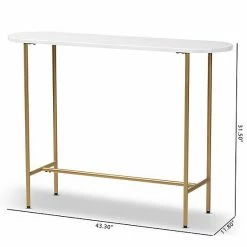 Baxton Studio Samuel Faux Marble Console Table -Baxton Studio Sales unnamed file 7022
