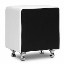 Baxton Studio Stella Crystal Tufted Upholstered Modern Nightstand Black -Baxton Studio Sales unnamed file 7049