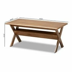 Baxton Studio Sarai Coffee Table -Baxton Studio Sales unnamed file 7057