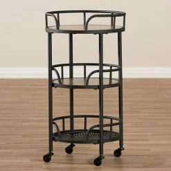 Baxton Studio Bristol Bar Cart 9 Baxton Studio Bristol Bar Cart -Baxton Studio Sales unnamed file 7125