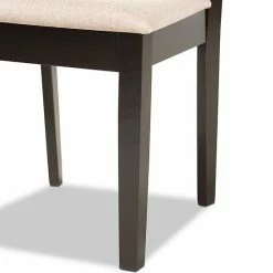 Baxton Studio Fenton Dining Table & Chair 5-piece Set -Baxton Studio Sales unnamed file 7170