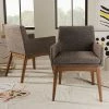 Baxton Studio Mid-Century Modern Dining Chair 2-piece Set