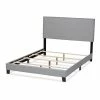 Baxton Studio Ramon Bed Gray Black