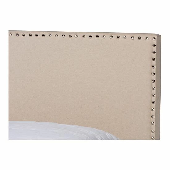 Baxton Studio Ramon Bed Gray Black 4 Baxton Studio Ramon Bed Gray Black - Image 4