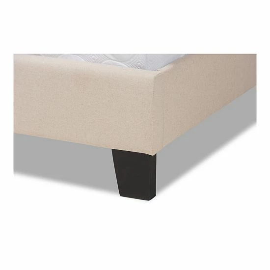 Baxton Studio Ramon Bed Gray Black 5 Baxton Studio Ramon Bed Gray Black - Image 5