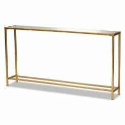 Baxton Studio Alessa Console Table