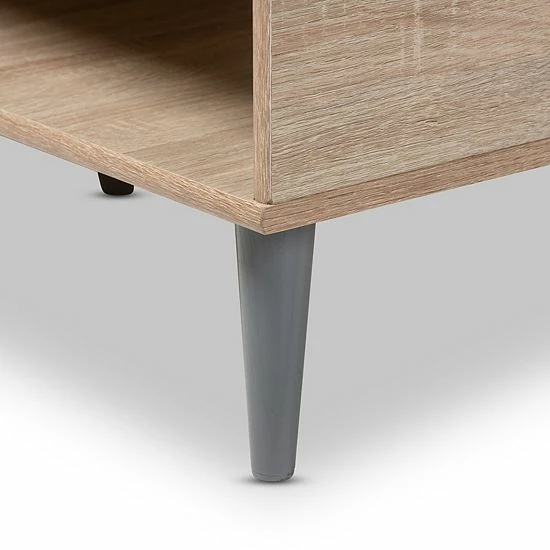 Baxton Studio Pierre Coffee Table Brown 5 Baxton Studio Pierre Coffee Table Brown - Image 5