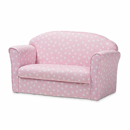 Baxton Studio Erica Pink Sofa 1 Baxton Studio Erica Pink Sofa