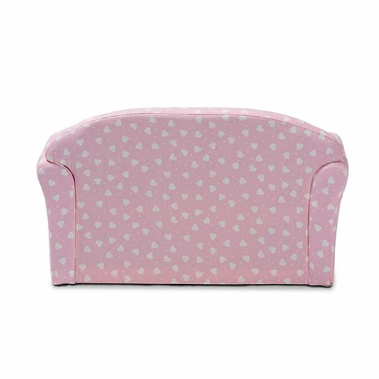 Baxton Studio Erica Pink Sofa 4 Baxton Studio Erica Pink Sofa - Image 4