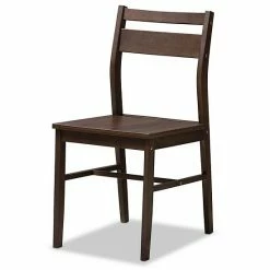 Baxton Studio Modern Espresso Ladder Back Chair & Table Dining 5-piece Set 6 Baxton Studio Modern Espresso Ladder Back Chair & Table Dining 5-piece Set -Baxton Studio Sales unnamed file 7240