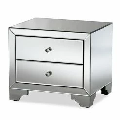 Baxton Studio Farrah Mirrored Nightstand 8 Baxton Studio Farrah Mirrored Nightstand -Baxton Studio Sales unnamed file 7244