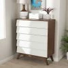 Baxton Studio Hildon 5-Drawer Dresser